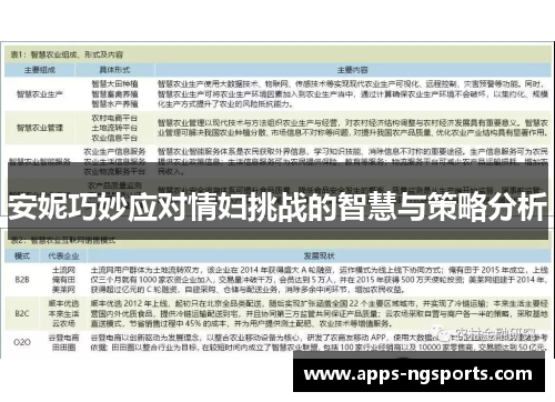 安妮巧妙应对情妇挑战的智慧与策略分析